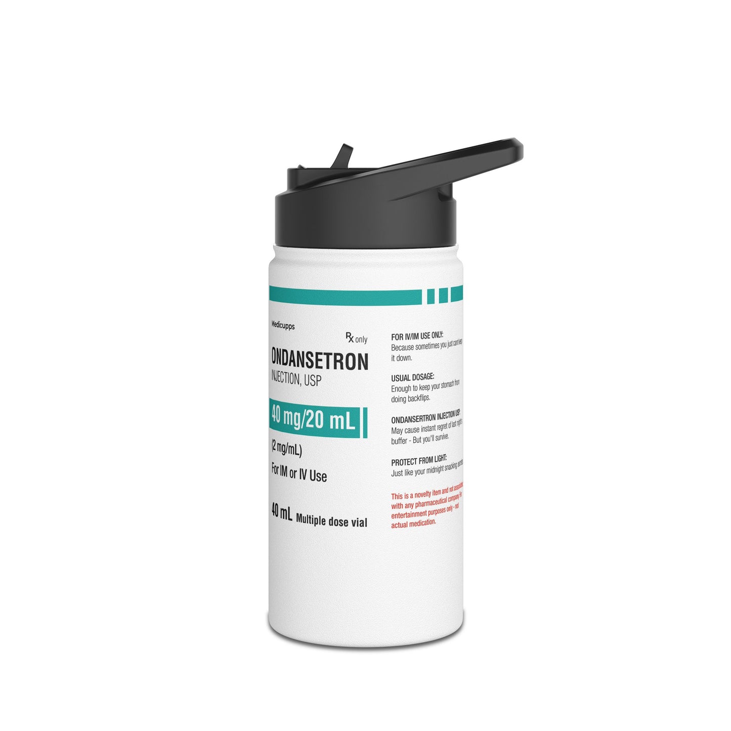 ONDANSETRON Water Bottle, Standard Lid