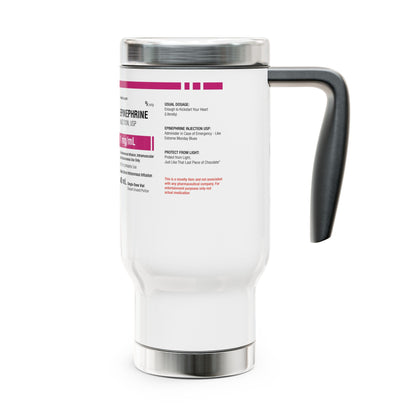 EPINEPHRINE Travel Mug with Handle, 14oz