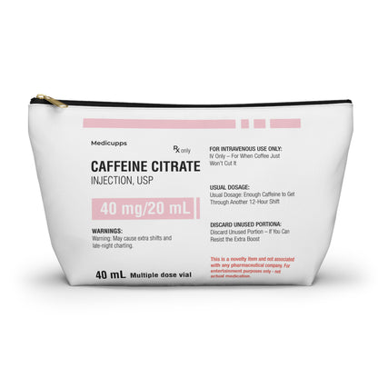 CAFFEINE CITRATEAccessory Pouch w T-bottom