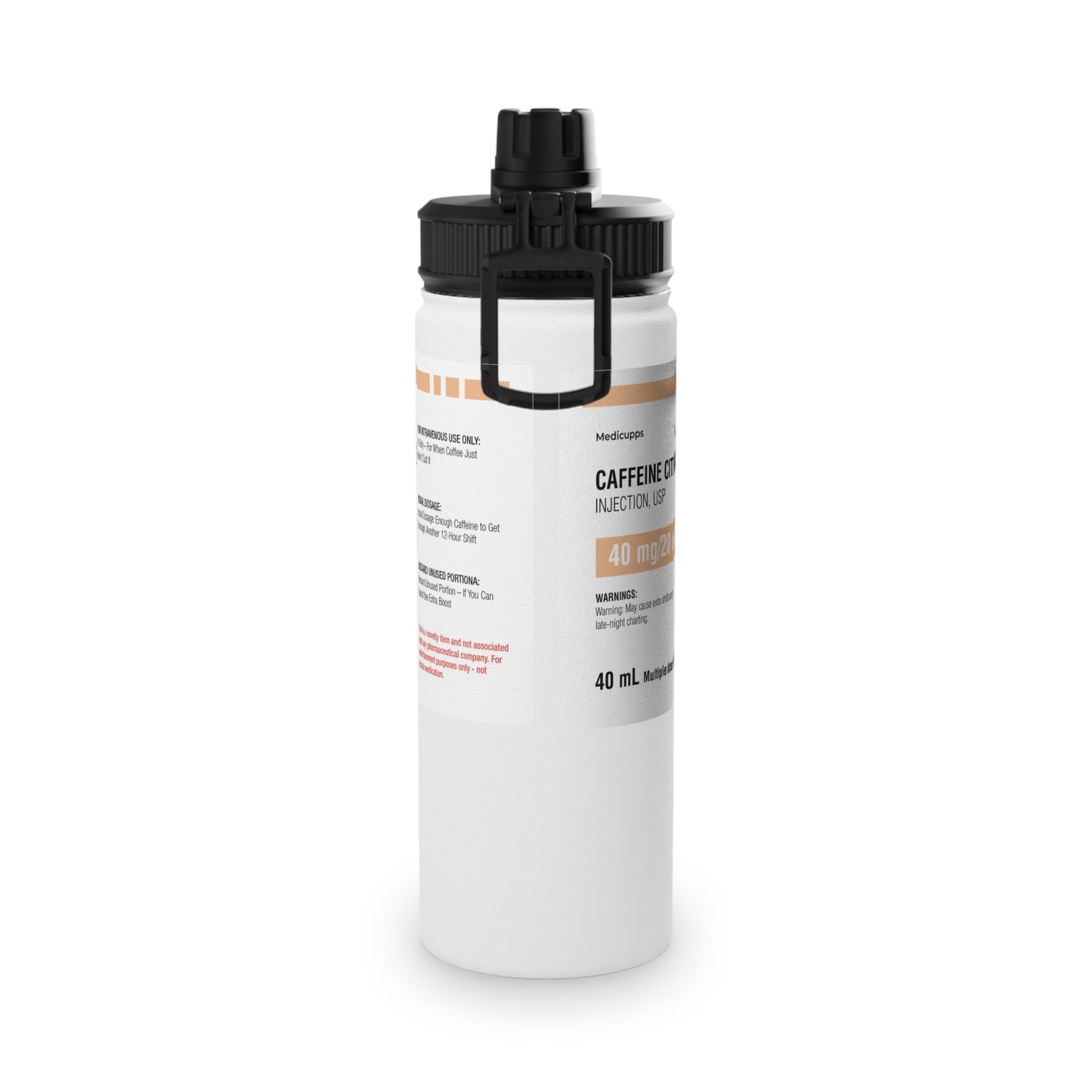 Copy of CAFFEINE CITRATE SPORTS BOTTLE