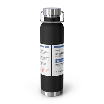 CAFFEINE CITRATE Copper Vacuum Insulated Bottle, 22oz