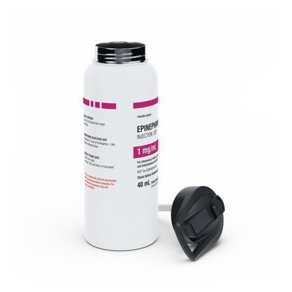 EPINEPHRINE Water Bottle, Standard Lid