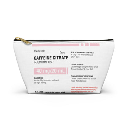 CAFFEINE CITRATEAccessory Pouch w T-bottom