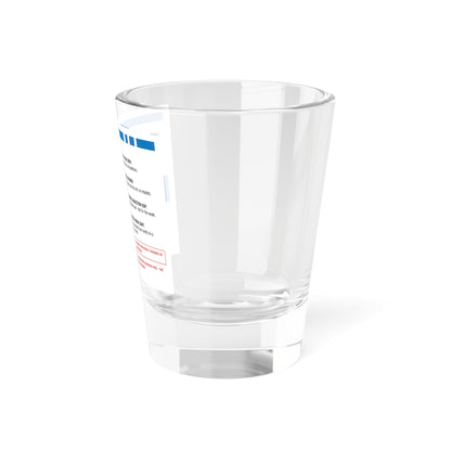 PROPOFOL Shot Glass, 1.5oz